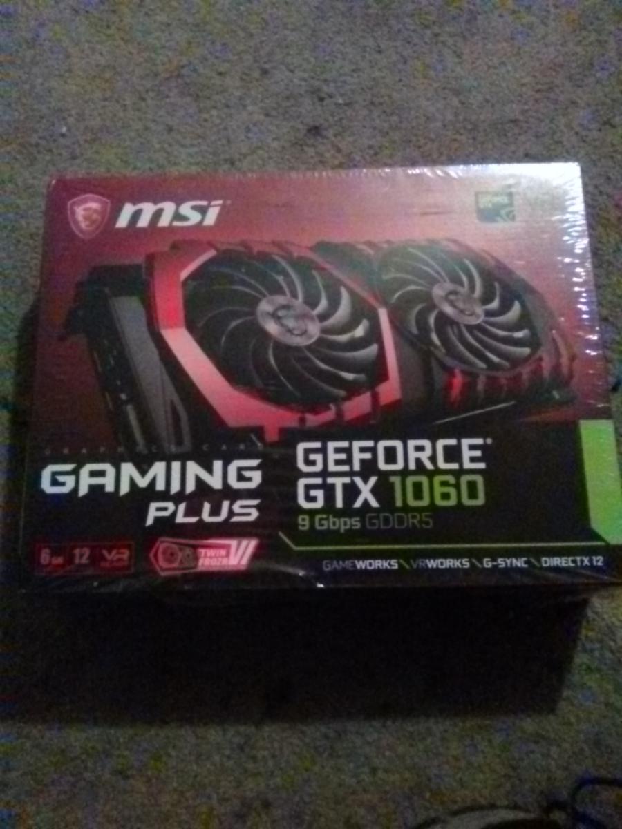 For sale NVIDIA GeForce GTX 1060 6G Gaming
